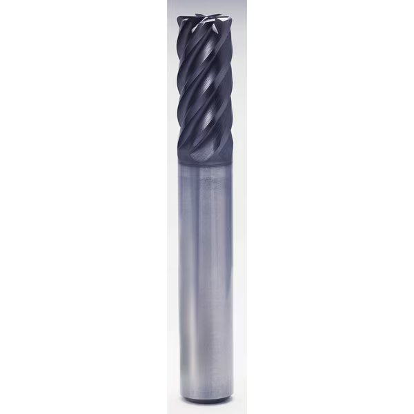 V7 Plus A 6 Flute Multiple Helix Corner Radius Plain Shank End Mill, Yg-1 Tool Co, Mfr#: UGMG22920